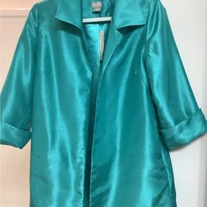 Chico's Vibrant Teal Jacket